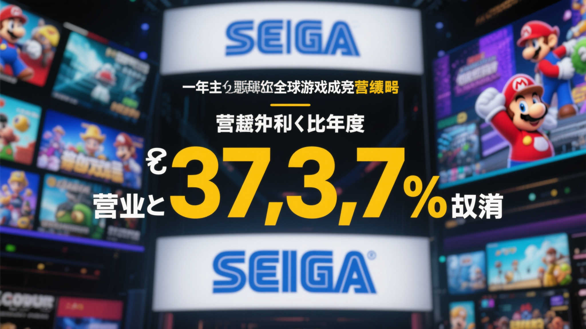 世嘉财报揭示惊人盈利表现，营业利润大幅增长373.7%