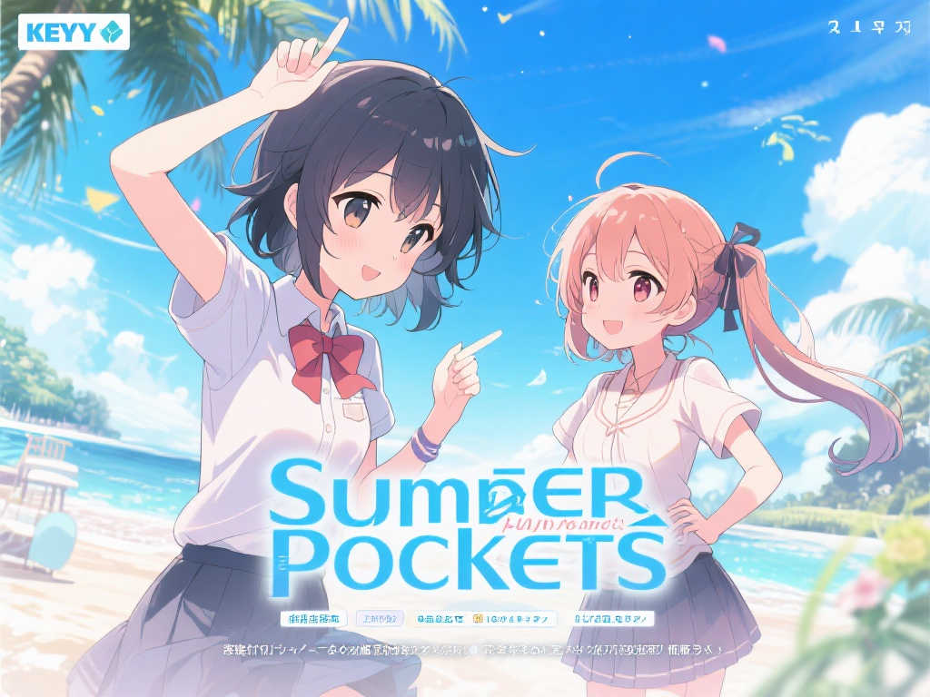 KEY社新作《Summer Pockets》掀起美少女游戏热潮
