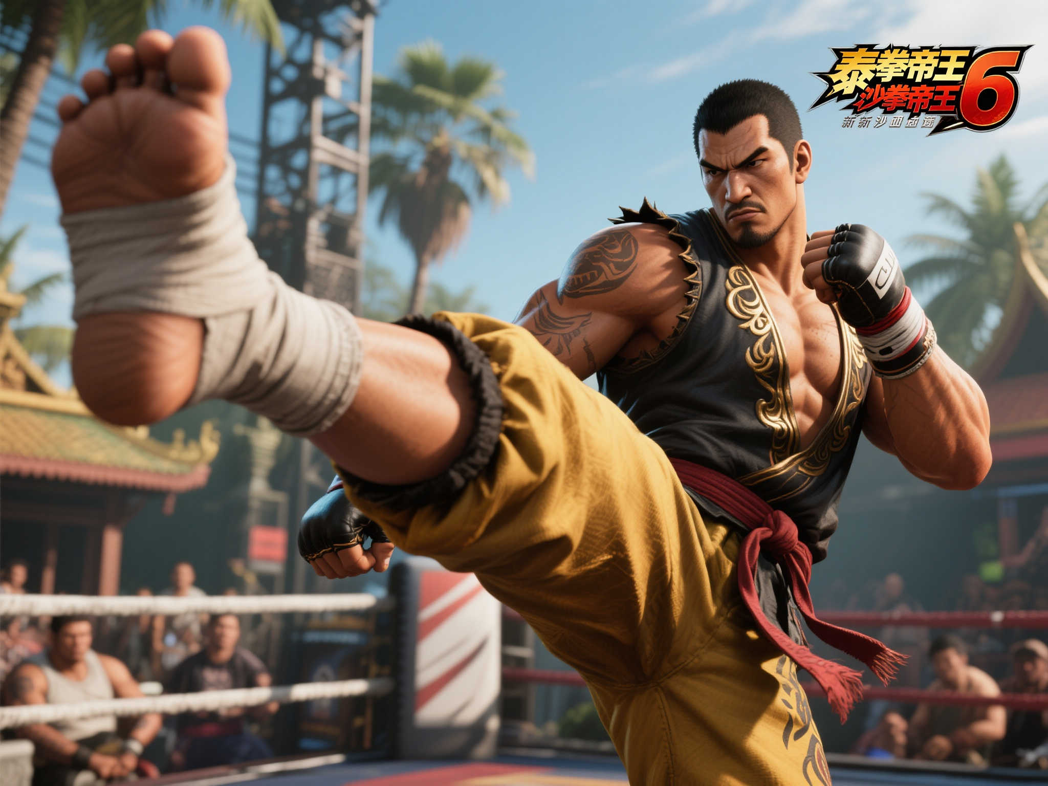 霸气十足！《街霸6》沙加特角色亮相宣传片！