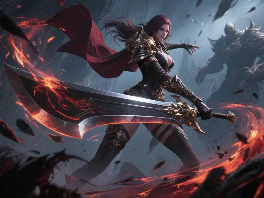 《洛奇英雄传：反抗命运》大剑王女震撼登场！今夏提前体验！