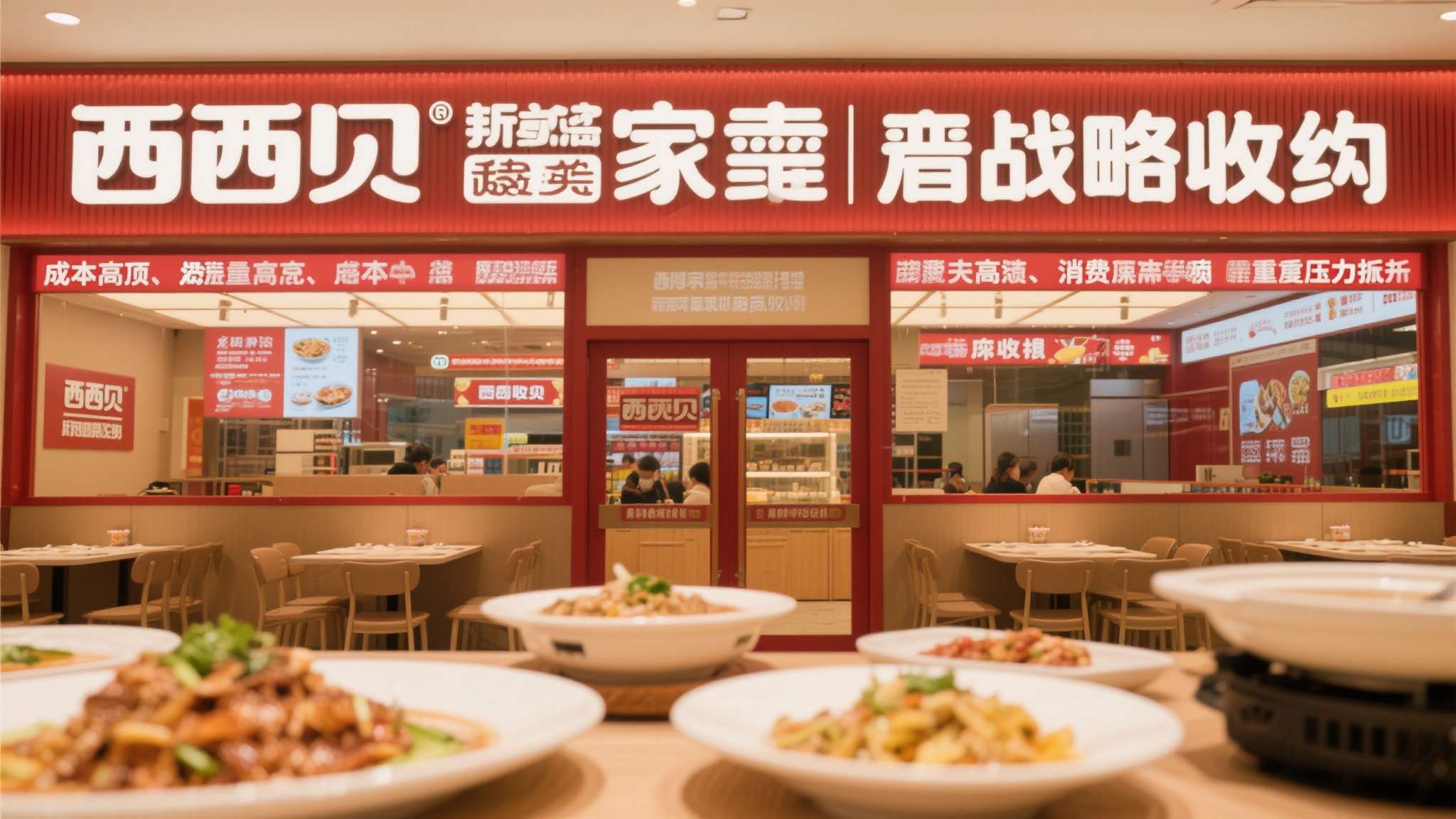 西贝将关停102家店